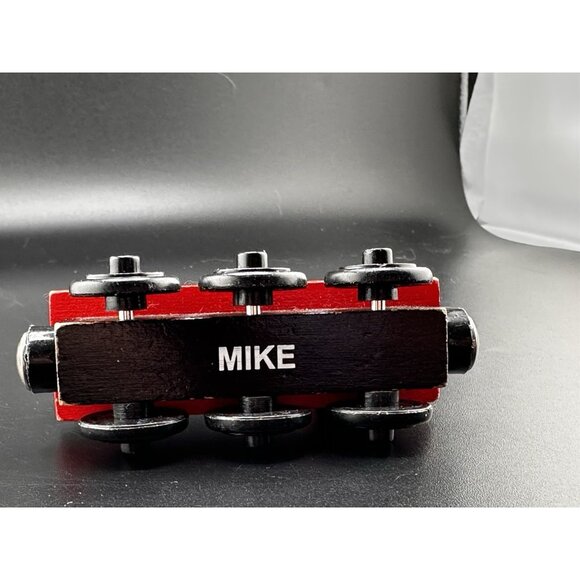 Thomas Wooden Railway Vtg 2001 Mike Train Engine Learning Curve - Picture 11 of 12